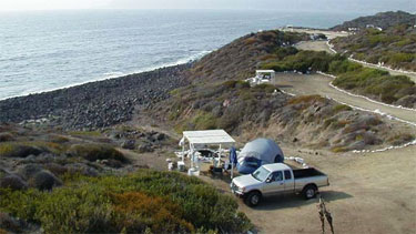Ocean View Campsites with Covered Patio