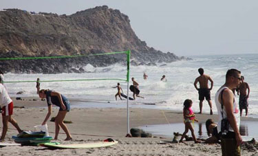 At Playa Saldamando Enjoy Volleyball, Swimming, Surfing or Just Relax and Enjoy the Ocean Breeze!